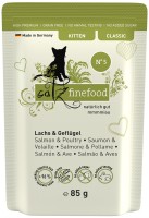 Фото - Корм для кошек Catz Finefood Classic Pouch Kitten Salmon/Poultry 85 g 