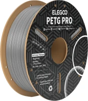 Фото - Пластик для 3D печати Elegoo PETG PRO Grey 1kg 1 кг  серый