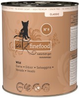 Фото - Корм для кошек Catz Finefood Classic Canned Game 800 g 