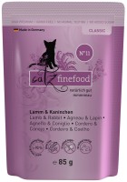 Фото - Корм для кошек Catz Finefood Classic Pouch Lamb/Rabbit  85 g