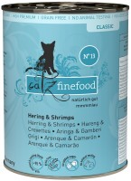 Фото - Корм для кошек Catz Finefood Classic Canned Hering/Shrimps 400 g 