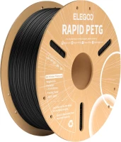 Фото - Пластик для 3D печати Elegoo Rapid PETG Black 1kg 1 кг  черный