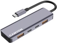 Фото - Картридер / USB-хаб Canyon CNS-TDS18 