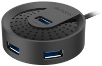 Картридер / USB-хаб A4Tech HUB-30 