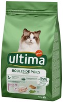 Фото - Корм для кошек Ultima Adult Hairball Control Turkey  1.5 kg