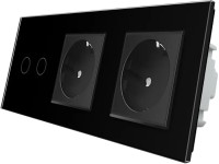 Фото - Розетка Livolo VL-C702SZ/C7C2EU-12 черный