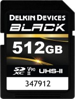 Фото - Карта памяти Delkin Devices BLACK SD UHS-II V90 512 ГБ