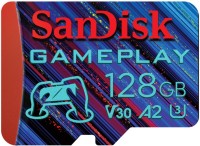 Фото - Карта памяти SanDisk GamePlay microSD Card for Mobile and Handheld Console Gaming 128 ГБ