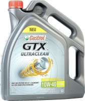 Фото - Моторное масло Castrol GTX Ultraclean 10W-40 A3/B4 5 л