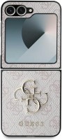 Фото - Чехол GUESS Metal Gold Logo for Galaxy Z Flip 6 