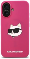 Фото - Чехол Karl Lagerfeld Silicone Choupette Head Print MagSafe for iPhone 16 