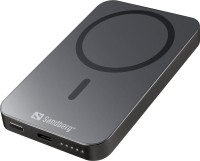 Фото - Powerbank Sandberg Mag Wireless Powerbank 5000 ALU 