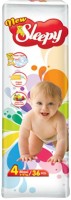 Фото - Подгузники Sleepy Diapers 4 / 36 pcs 