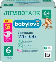 Фото - Подгузники Babylove Premium 6 / 64 pcs 