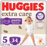 Фото - Подгузники Huggies Extra Care Pants 5 / 34 pcs 