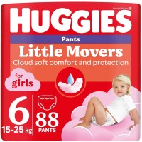 Фото - Подгузники Huggies Little Movers Pants For Girls 6 / 88 pcs 