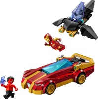 Фото - Конструктор Lego Iron Man Car and Black Panther vs Red Hulk 76310 