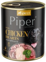 Фото - Корм для собак Piper Adult Chicken Hearts/Spinach Canned 800 g 1 шт