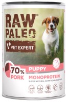 Фото - Корм для собак VetExpert Raw Paleo Puppy Pork 400 g 1 шт