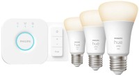 Фото - Лампочка Philips Hue 9.5W E27 3 pcs + Bridge + dimmer switch 