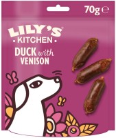 Фото - Корм для собак Lilys Kitchen Scrumptious Duck/Venison Sausages 70 g 