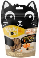 Фото - Корм для кошек Lucky Ones Sticks Chicken/Cheese 50 g 