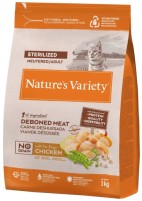 Фото - Корм для кошек Natures Variety Adult Sterilised Chicken 3 kg 