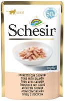 Фото - Корм для кошек Schesir Adult Pouch Tuna/Salmon 50 g 