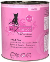 Фото - Корм для кошек Catz Finefood Classic Canned Lamb/Horse 800 g 