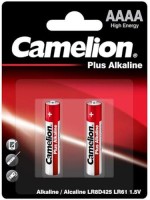 Фото - Аккумулятор / батарейка Camelion Plus Alkaline 2xAAAA 