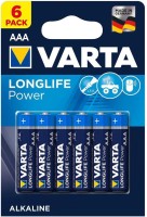 Фото - Аккумулятор / батарейка Varta Longlife Power  6xAAA