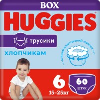 Фото - Подгузники Huggies Pants 6 / 60 pcs 