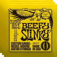 Фото - Струны Ernie Ball Slinky Nickel Wound 11-54 (3-Pack) 