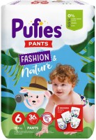 Фото - Подгузники Pufies Fashion & Nature Pants 6 / 36 pcs 