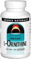 Фото - Аминокислоты Source Naturals L-Ornithine 667 mg 50 cap 