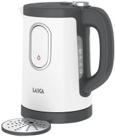 Фото - Электрочайник Laica Dual Flo 3000 Вт 1.5 л  белый