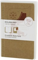 Фото - Блокнот Moleskine Ornament Note Card Pocket Ice Skates 
