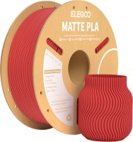 Фото - Пластик для 3D печати Elegoo PLA Matte Ruby Red 1kg 1 кг  красный