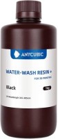 Фото - Пластик для 3D печати Anycubic Water-Wash Resin+ Black 1kg 1 кг  черный