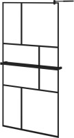 Фото - Душевая перегородка VidaXL Walk-in Shower Wall with Shelf 100 3185472 