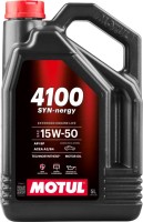 Фото - Моторное масло Motul 4100 Syn-Nergy 15W-50 5 л