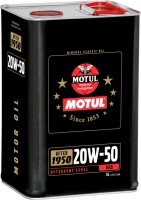 Фото - Моторное масло Motul Classic Oil 20W-50 After 1950 5 л