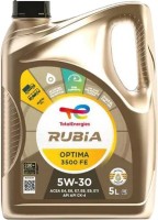 Фото - Моторное масло Total Rubia Optima 3500 FE 5W-30 5 л