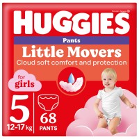 Фото - Подгузники Huggies Little Movers Pants For Girls 5 / 68 pcs 