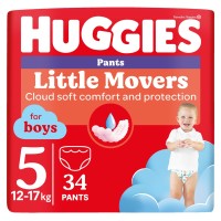 Фото - Подгузники Huggies Little Movers Pants For Boys 5 / 34 pcs
