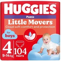 Фото - Подгузники Huggies Little Movers Pants For Boys 4 / 104 pcs 