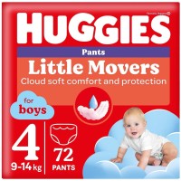 Фото - Подгузники Huggies Little Movers Pants For Boys 4 / 72 pcs 