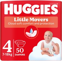 Фото - Подгузники Huggies Little Movers 4 / 50 pcs 