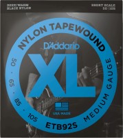 Фото - Струны DAddario XL Nylon Tapewound Bass Short Scale 50-105 