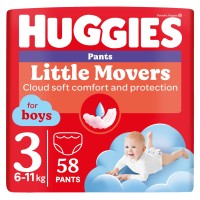 Фото - Подгузники Huggies Little Movers Pants For Boys 3 / 58 pcs 